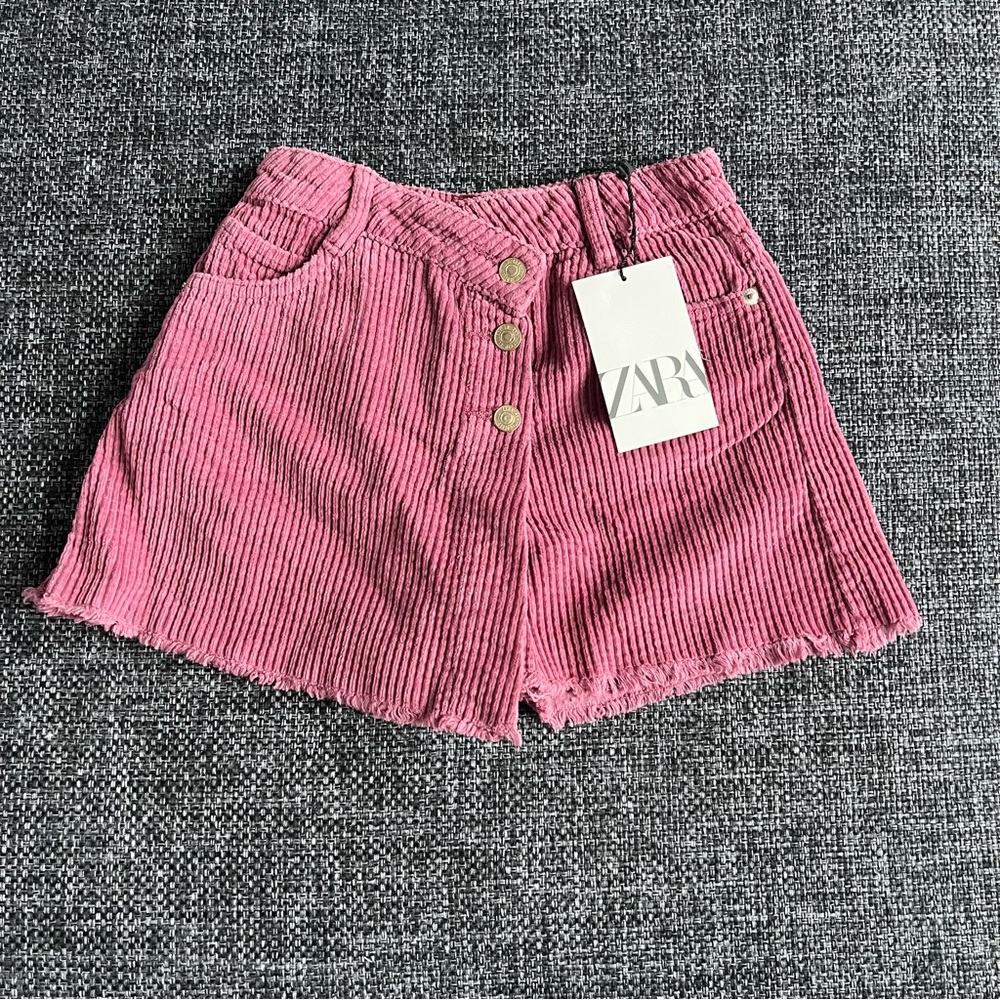 NWT Zara Girls Corduroy Skort Size 6